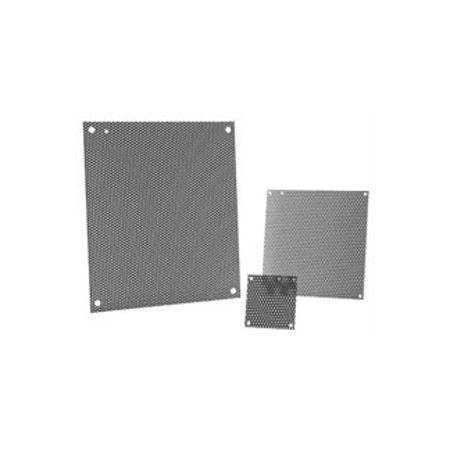 Nvent Hoffman Panel, 1/4 in. H x 10-1/4 in. W x 10-1/4 in. L, 1/4 in, Steel A12N12P